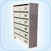 Многосекционный почтовый шкаф ' ПС-06